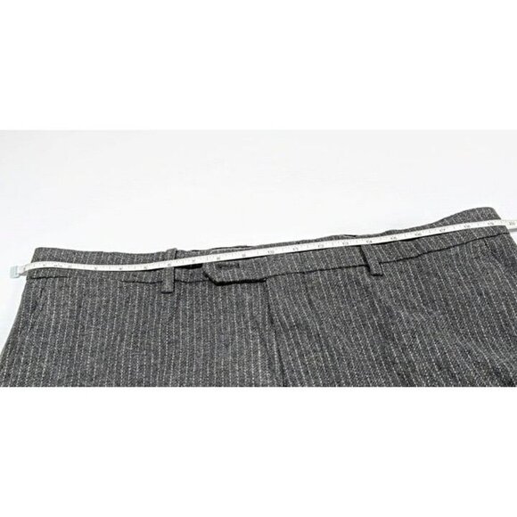 Vince Camuto Men's Bell 2-Piece Suit Light Gray Striped Size 46R/W40 (MSRP $150) - Picture 8 of 9